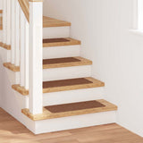 Tappetini Antiscivolo per Scale 15 pcs Giallo 60 x 25 cm PP