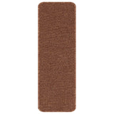 Tappetini Antiscivolo per Scale 15 pcs Giallo 60 x 25 cm PP