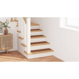 Tappetini Antiscivolo per Scale 15 pcs Giallo 75 x 20 cm PP