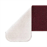 Tappetini Antiscivolo per Scale 15 pcs Bordò 60 x 25 cm PP