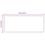 Tappetini Antiscivolo per Scale 15 pcs Bordò 60 x 25 cm PP
