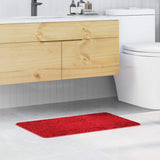 Tappetino da bagno antiscivolo Rosso 50 x 80 cm PP