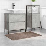 Tappetino da bagno antiscivolo Marrone 60 x 90 cm PP