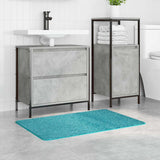Tappetino da bagno antiscivolo Turchese 60 x 90 cm PP