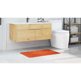 Tappetino da bagno antiscivolo Arancione 60 x 90 cm PP