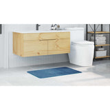 Tappetino da bagno antiscivolo Blu 60 x 90 cm PP