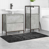 Tappetino da bagno antiscivolo Grigio scuro 70 x 120 cm PP