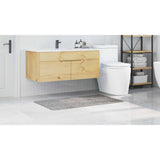 Tappetino da bagno antiscivolo Grigio 70 x 120 cm PP