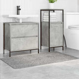 Tappetino da bagno antiscivolo Grigio 70 x 120 cm PP