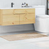 Tappetino da bagno antiscivolo Crema 70 x 120 cm PP