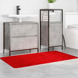 Tappetino da bagno antiscivolo Rosso 70 x 120 cm PP