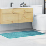 Tappetino da bagno antiscivolo Turchese 70 x 120 cm PP