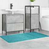Tappetino da bagno antiscivolo Turchese 70 x 120 cm PP