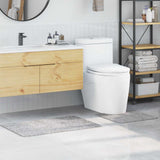 Set di tappetini antiscivolo per il bagno 2 pcs Grigio PP