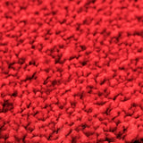 Set di tappetini antiscivolo per il bagno 2 pcs Rosso PP