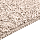 Set di tappetini antiscivolo per il bagno 3 pcs Crema PP