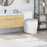Set di tappetini antiscivolo per il bagno 3 pcs Crema PP