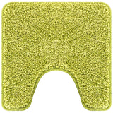 Set di tappetini antiscivolo per il bagno 3 pcs Verde PP