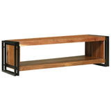 Tavolino da salotto 120 x 50 x 38 cm legno massello di acacia