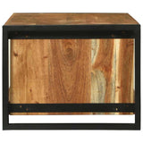 Tavolino da salotto 120 x 50 x 38 cm legno massello di acacia
