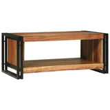Tavolino da salotto 90 x 50 x 38 cm legno massello di acacia