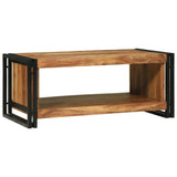 Tavolino da salotto 90 x 50 x 38 cm legno massello di acacia