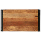 Tavolino da salotto 90 x 50 x 38 cm legno massello di acacia
