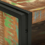 Tavolino da salotto 90 x 50 x 38 cm legno massello di riciclo