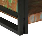Tavolino da salotto 90 x 50 x 38 cm legno massello di riciclo