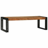 Tavolino da salotto 2 pcs Marrone legno massello di acacia