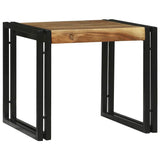 Tavolino da salotto 2 pcs Marrone legno massello di acacia