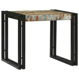Tavolino da salotto 2 pcs Multicolore legno massello di riciclo