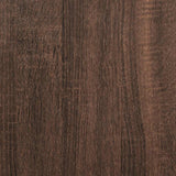 Scarpiera Rovere Marrone 61x32x87,5 cm in Truciolato