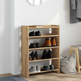 Scarpiera Rovere Artigianale 60x25x81 cm in Legno truciolato