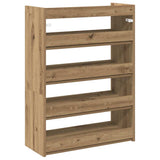 Scarpiera Rovere Artigianale 60x25x81 cm in Legno truciolato