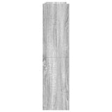 Scarpiera Grigio Sonoma 80x25x100 cm in Legno truciolato