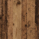 Scarpiera Legno Antico 80x25x100 cm in Legno truciolato