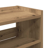 Scarpiera Rovere Artigianale 80x25x100 cm in Legno truciolato