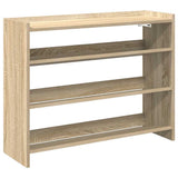 Scarpiera Rovere Sonoma 80x25x62 cm in Legno truciolato