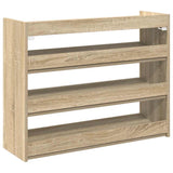 Scarpiera Rovere Sonoma 80x25x62 cm in Legno truciolato