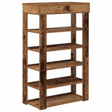 Scarpiera Legno Antico 60x30x98 cm in Legno truciolato