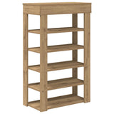 Scarpiera Rovere Artigianale 60x30x98 cm in Legno truciolato