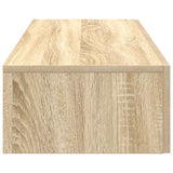 Scaffale a Parete con Cassetti Sonoma 100x36x19cm in Truciolato