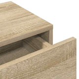 Scaffale a Parete con Cassetti Sonoma 100x36x19cm in Truciolato
