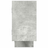 Mensola a Cubo da Parete 5 Scomparti Truciolato Grigio Cemento