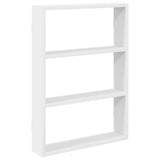 Scaffale a Parete Bianco 43x9x60 cm in Legno truciolato