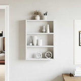 Scaffale a Parete Bianco 43x9x60 cm in Legno truciolato