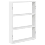 Scaffale a Parete Bianco 43x9x60 cm in Legno truciolato