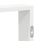 Scaffale a Parete Bianco 43x9x60 cm in Legno truciolato