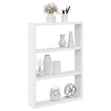 Scaffale a Parete Bianco 43x9x60 cm in Legno truciolato